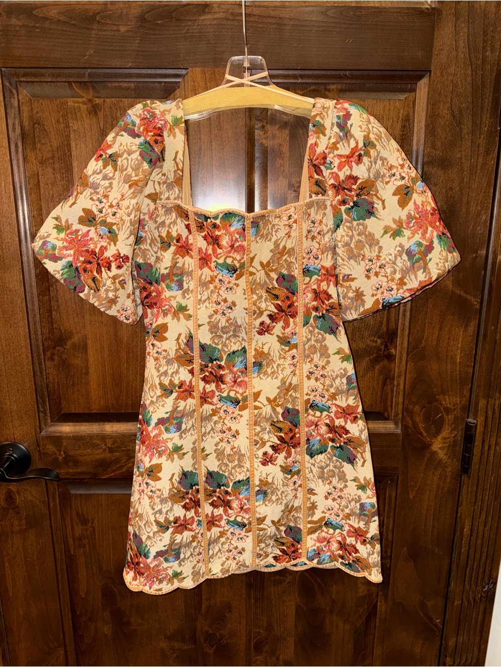 Adelyn Rae Floral Mini Dress